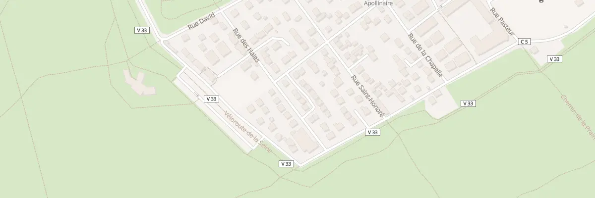 Plan du 38 All des Pecheurs à Carrières-sous-Poissy