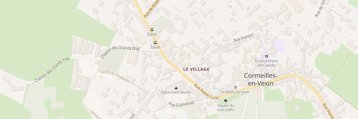 Plan du 6 Rue du Général Leclerc à Cormeilles-en-Vexin