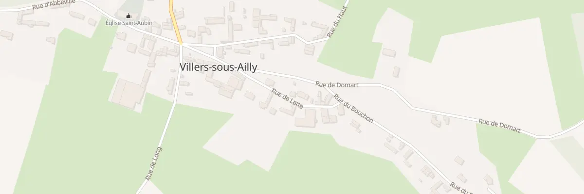 Plan du 11 Rue de Lette à Villers-sous-Ailly