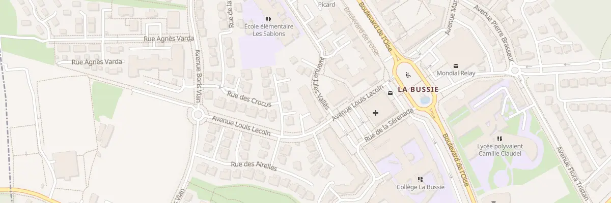 Plan du 26 Av Jules Vallès à Vauréal