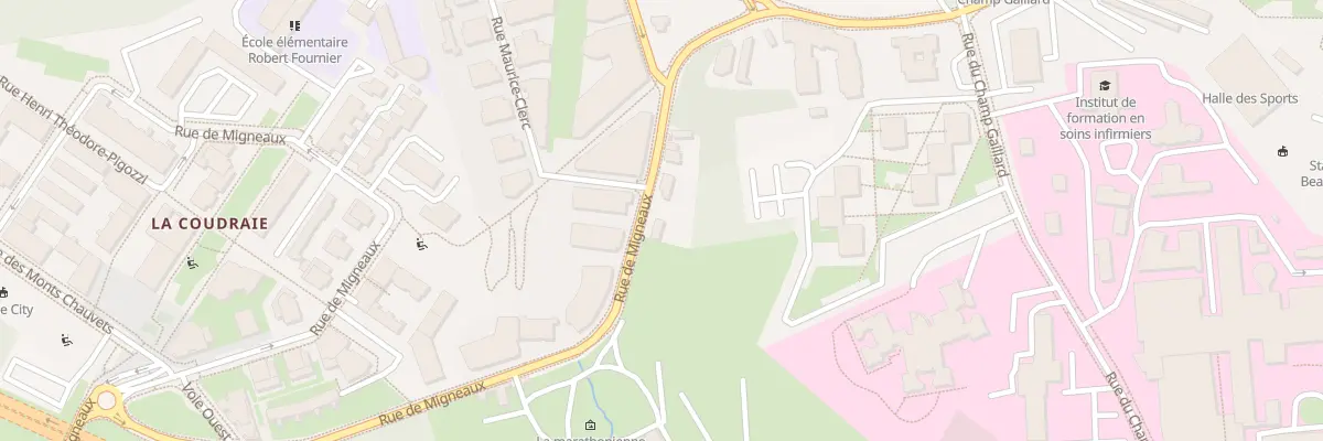 Plan du 43 Rue de Migneaux à Poissy