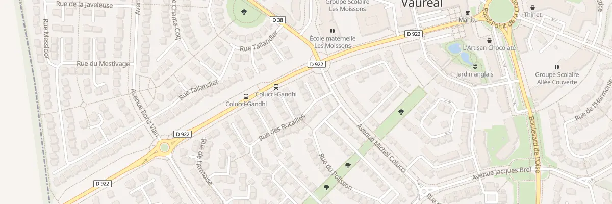 Plan du 8 Rue des Rocailles à Vauréal