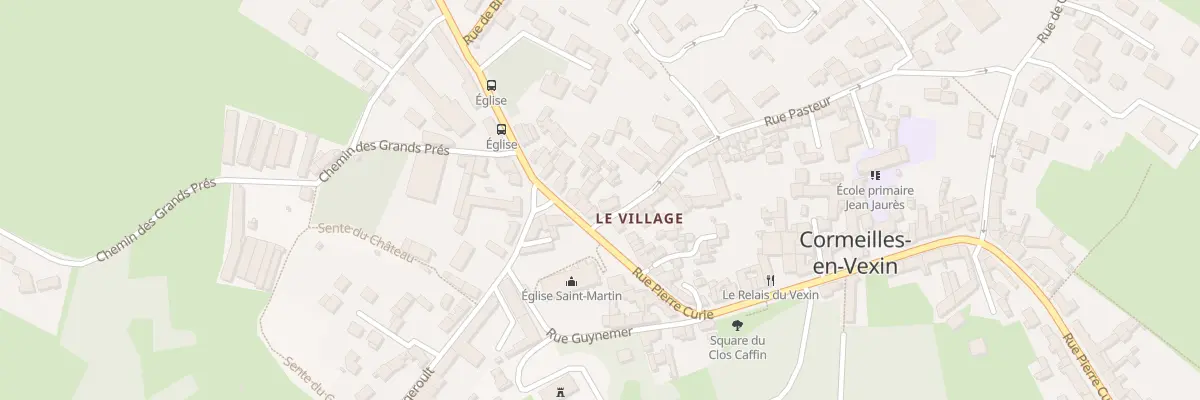 Plan du 1B Rue Pasteur à Cormeilles-en-Vexin