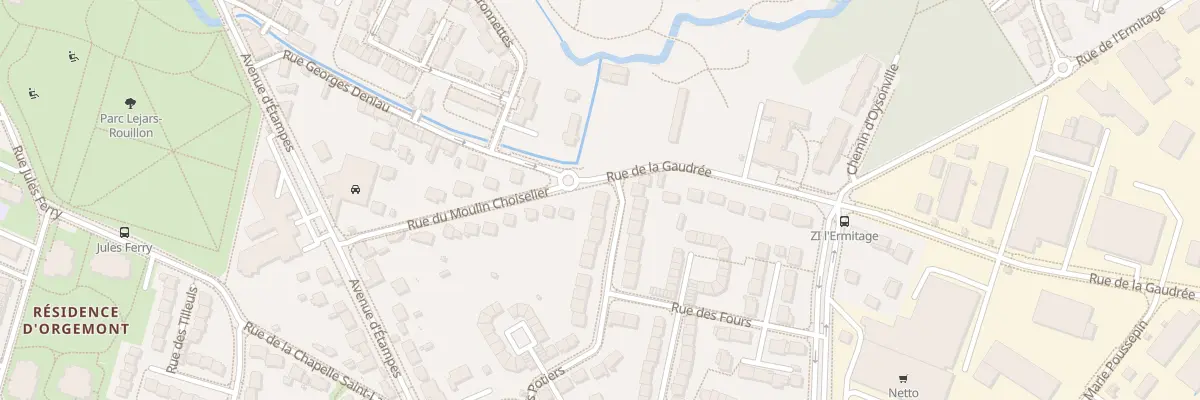 Plan du 2 Rue des Potiers à Dourdan