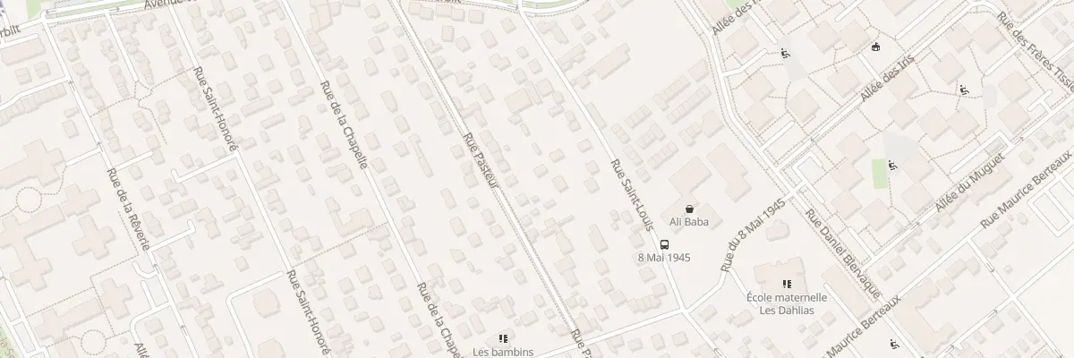 Plan du 203 Rue Pasteur à Carrières-sous-Poissy