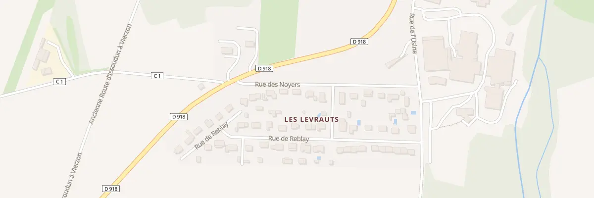 Plan du 8 Rue des Noyers à Sainte-Lizaigne