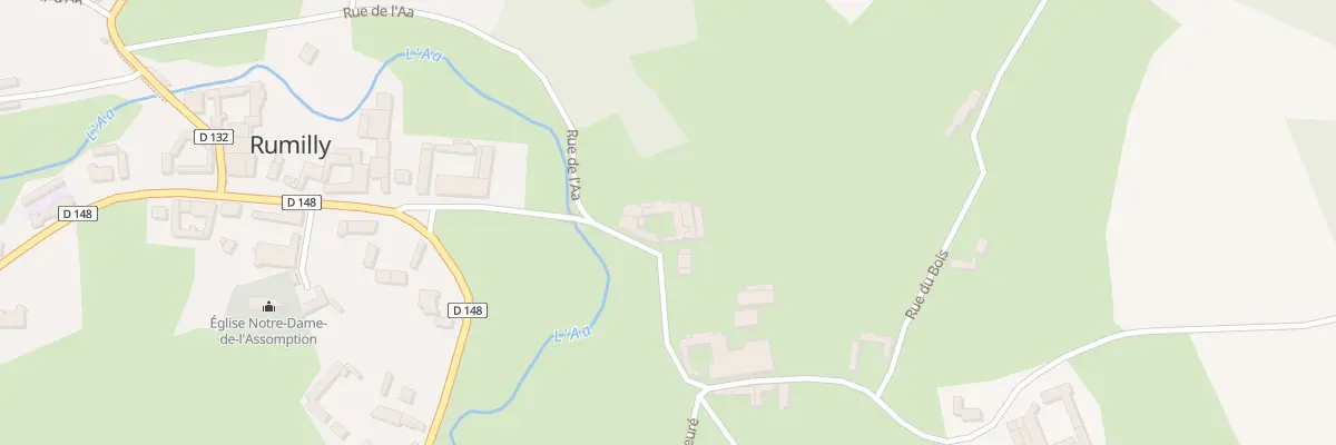 Plan du 7 Rue de la Huberderie à Rumilly