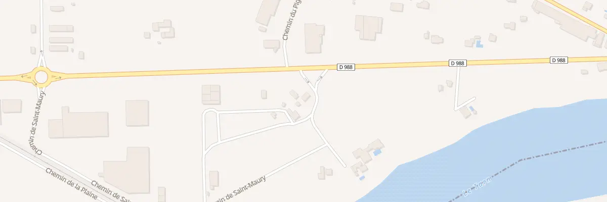 Plan du 32 Che de Saint Maury à Labastide-de-Lévis