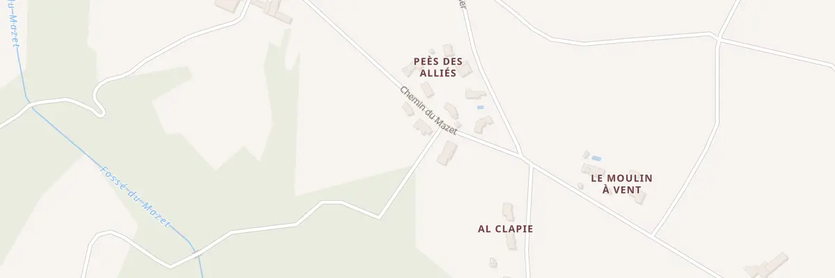 Plan du 57 Che du Mazet à Villeneuve-sur-Vère