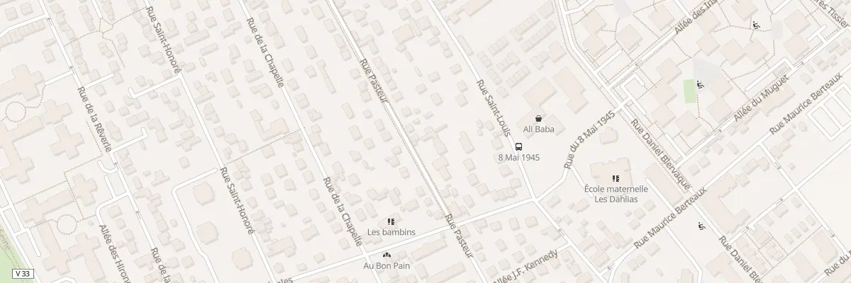 Plan du 253 Rue Pasteur à Carrières-sous-Poissy