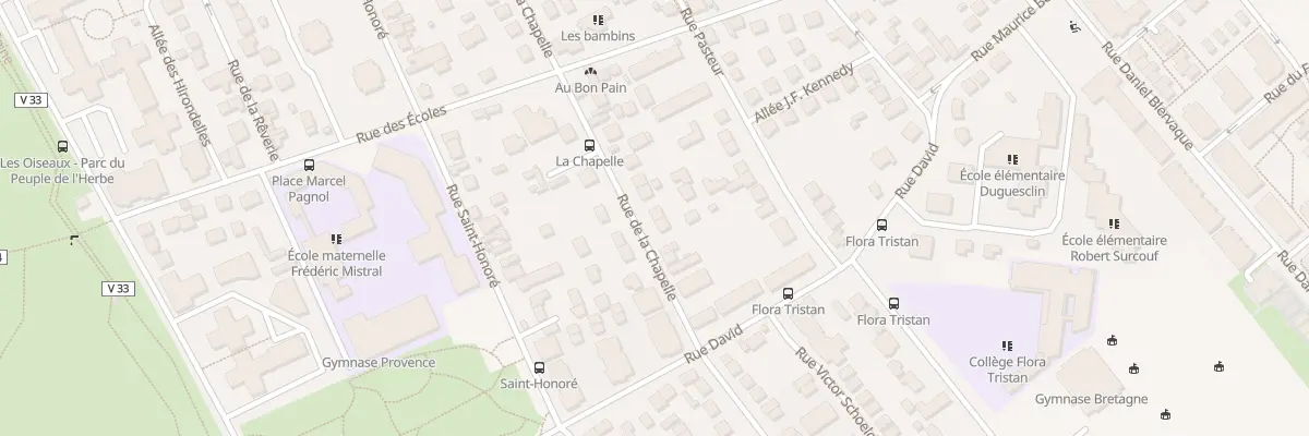 Plan du 505 Rue de la Chapelle à Carrières-sous-Poissy