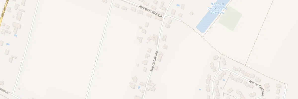 Plan du 71 Rue de Laveau à Chécy
