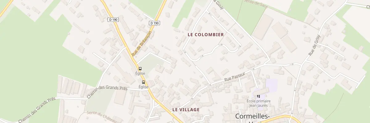 Plan du 15 Res du Colombier à Cormeilles-en-Vexin