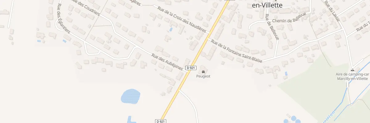 Plan du 360 Rue de Sologne à Marcilly-en-Villette
