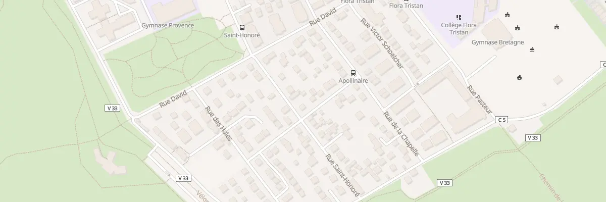 Plan du 759 Rue Saint-honoré à Carrières-sous-Poissy