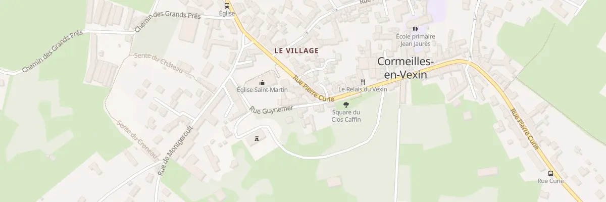 Plan du 2 Rue Guynemer à Cormeilles-en-Vexin