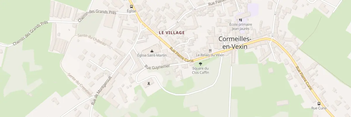 Plan du 2 Rue Curie à Cormeilles-en-Vexin