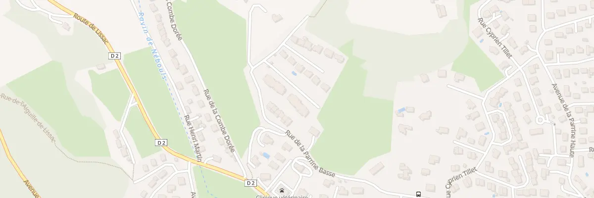 Plan du 44 Rue Parrine Basse à Gorses
