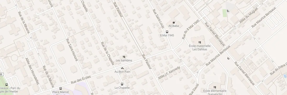 Plan du 327 Rue Pasteur à Carrières-sous-Poissy