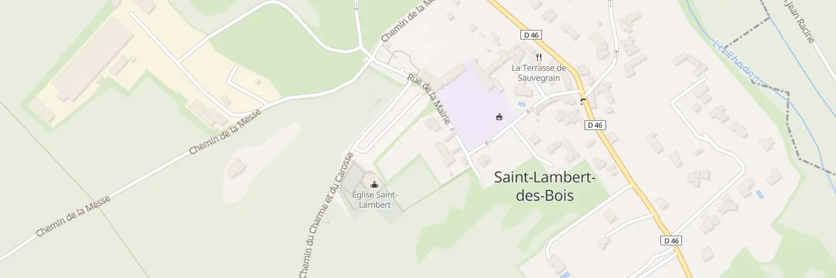 Plan du 19 Rue de la Mairie à Saint-Lambert
