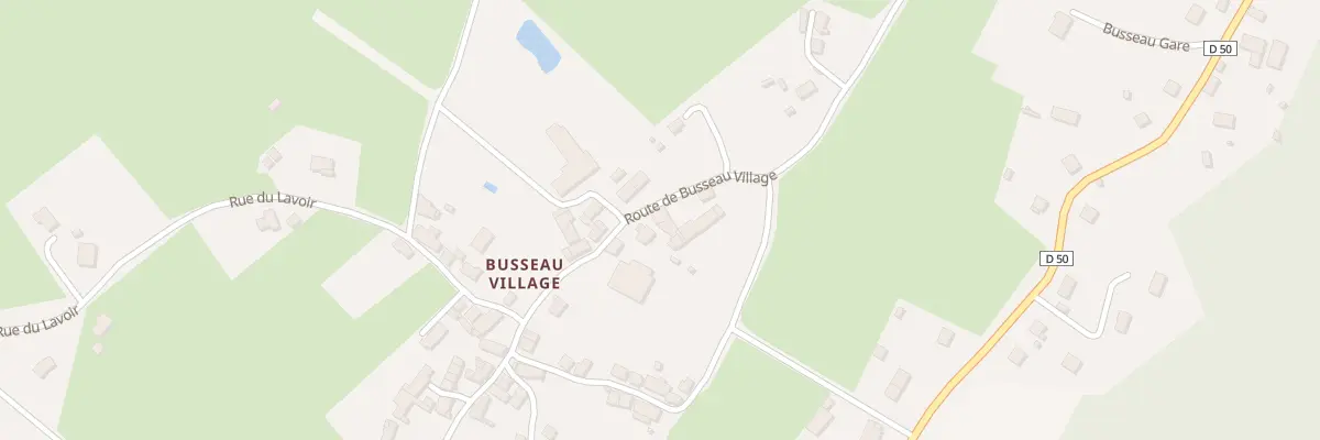 Plan du 29 Rte de Busseau Village à Ahun