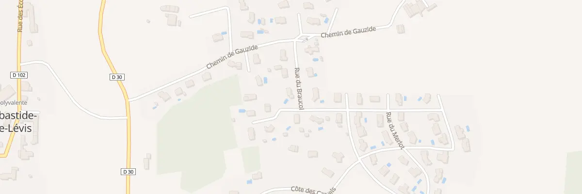 Plan du 6 Rue du Braucol à Labastide-de-Lévis