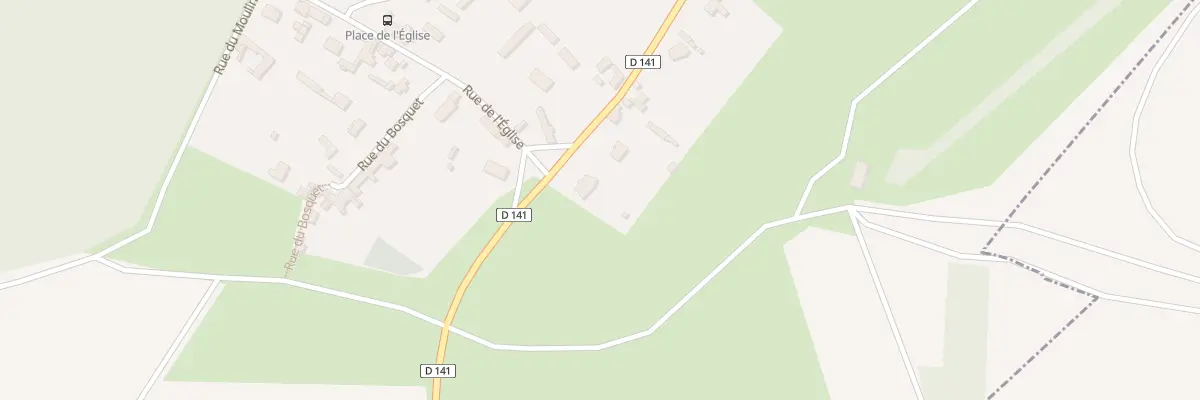 Plan du 6 Rue des Marronniers à Bussy-lès-Poix