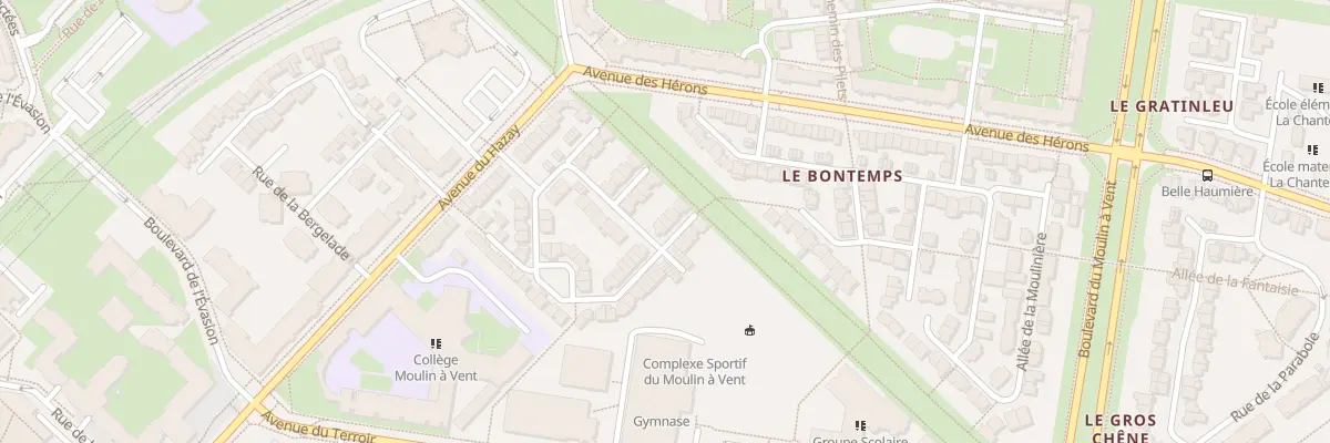 Plan du 64 Rue des Courtils à Cergy
