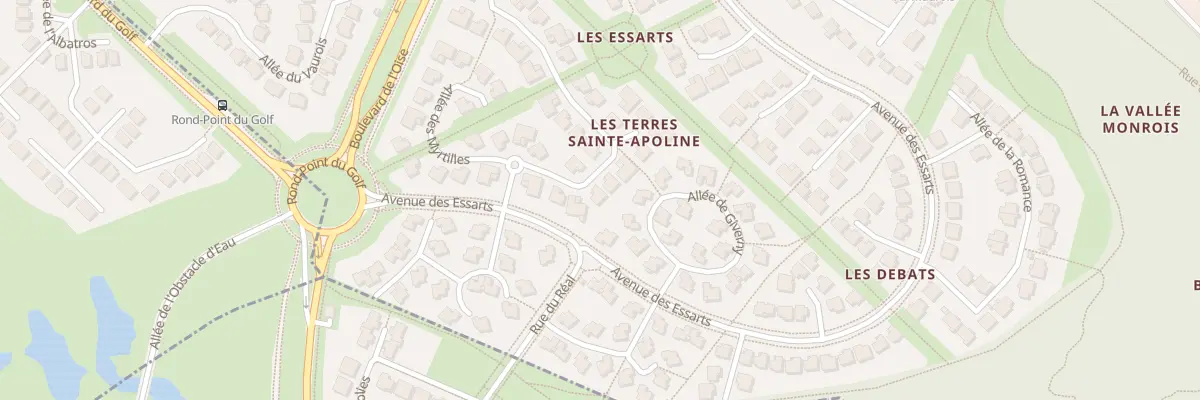 Plan du 8 All de l’Angélique à Cergy