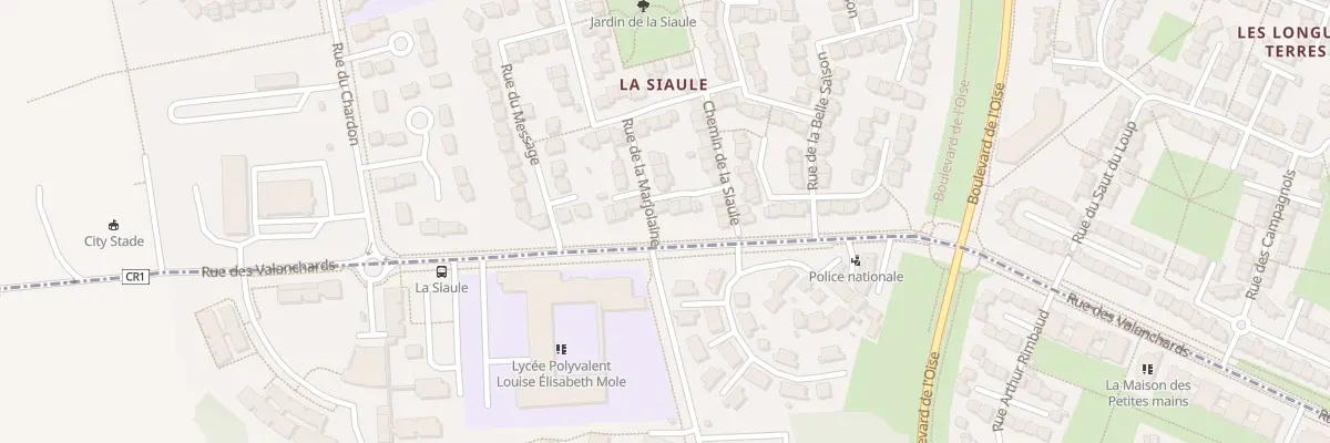 Plan du 2 Rue de la Marjolaine à Vauréal