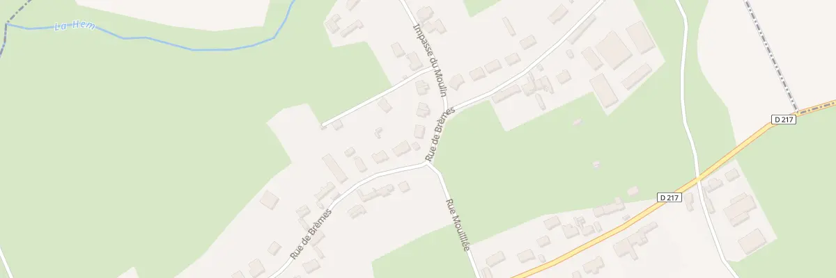 Plan du 57 Rue de Brêmes à Bonningues-lès-Ardres
