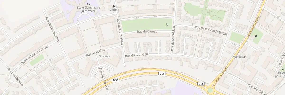 Plan du 5 All de Combourg à Montigny-le-Bretonneux