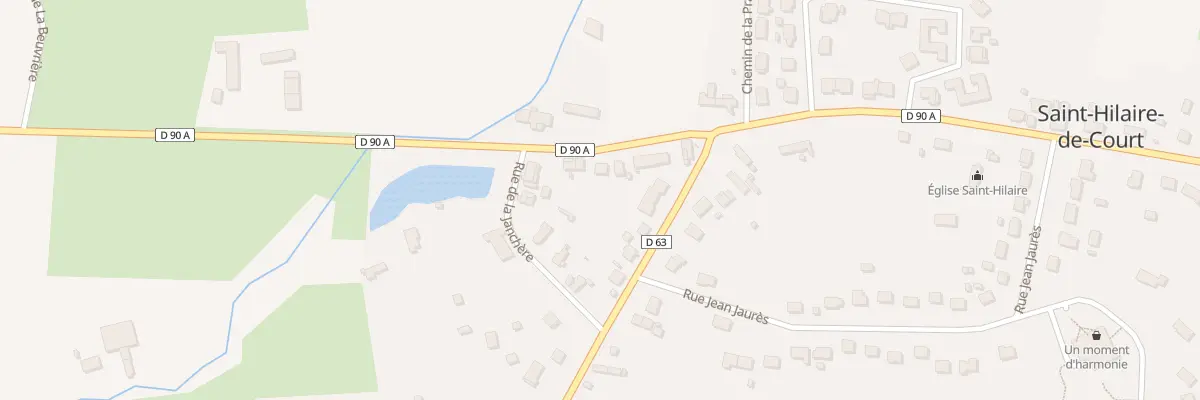 Plan du 7 Rte de St Georges à Saint-Hilaire-de-Court