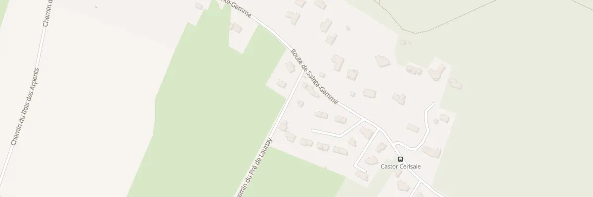 Plan du 9006 Rte de Sainte Gemme à Saint-Nom-la-Bretèche