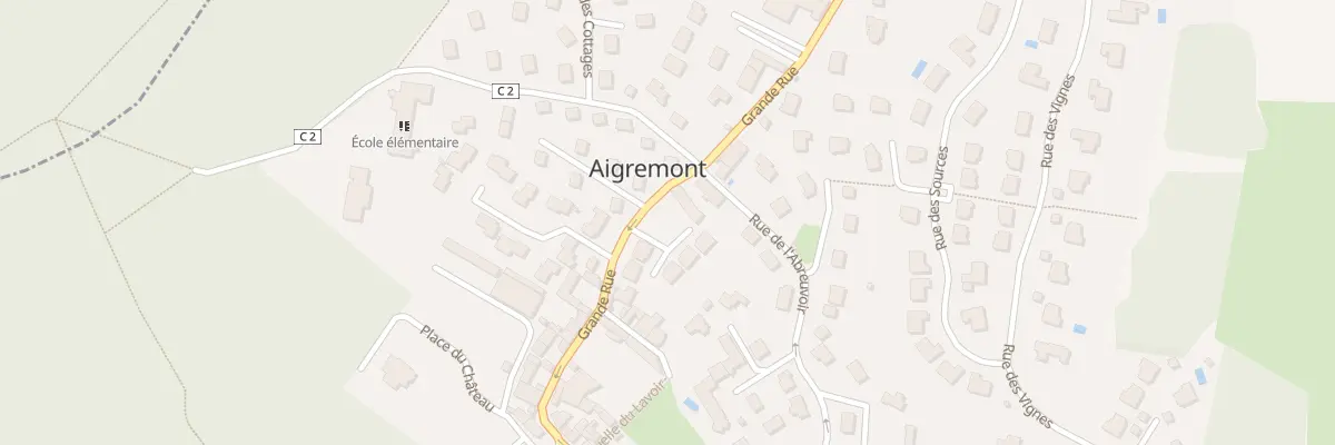 Plan du 33B Gr Grande Rue à Aigremont