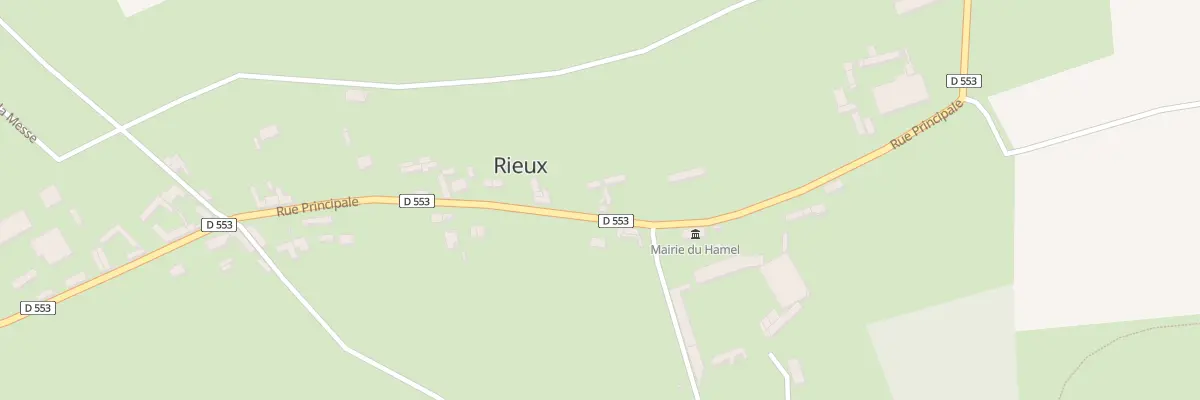 Plan du 465 Rue Principale (rieux) au Hamel