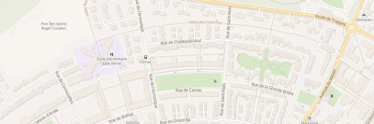 Plan du 8 Rue de Carnac à Montigny-le-Bretonneux