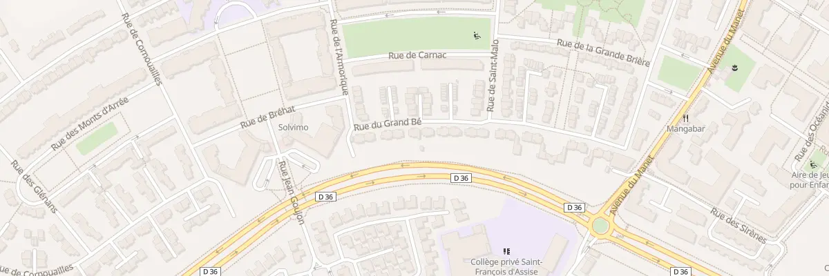 Plan du 37 Rue du Grand Bé à Montigny-le-Bretonneux
