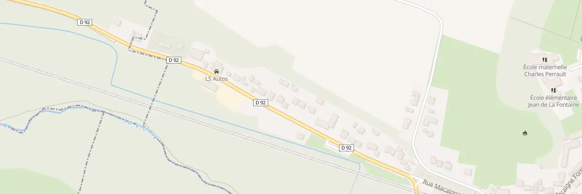Plan du 22 Rue Victor Hugo à Boissy-l’Aillerie