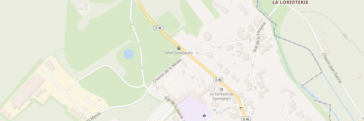 Plan du 3 Che de la Messe à Saint-Lambert