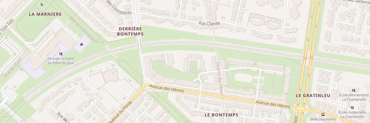 Plan du 3 Sq Chevalier Gambette à Cergy
