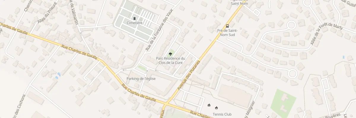 Plan du 5 Rue du Moulin à Vent à Saint-Nom-la-Bretèche