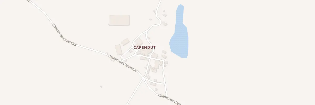 Plan du 5028 Capendut à Milhavet