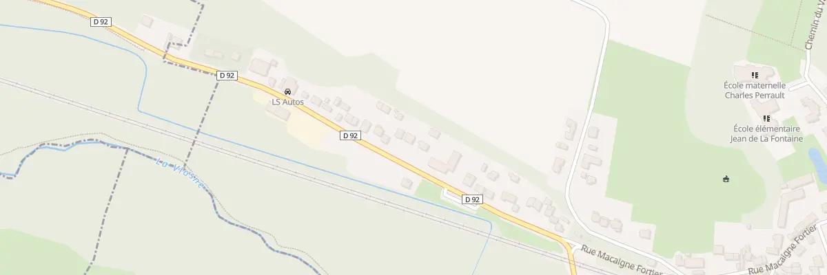 Plan du 20 Rue Victor Hugo à Boissy-l’Aillerie