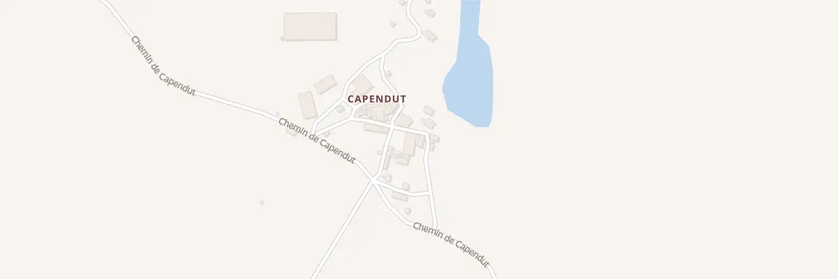 Plan du 5026 Capendut à Milhavet