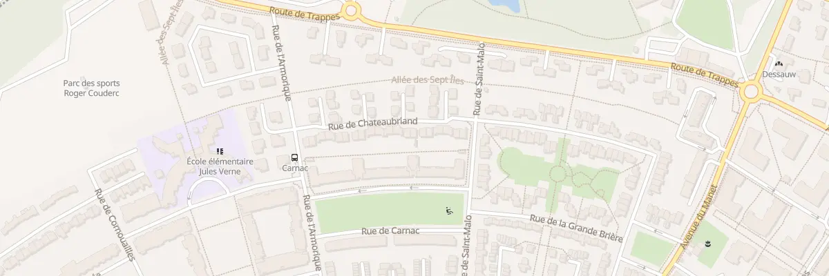 Plan du 73 Rue de Châteaubriand à Montigny-le-Bretonneux
