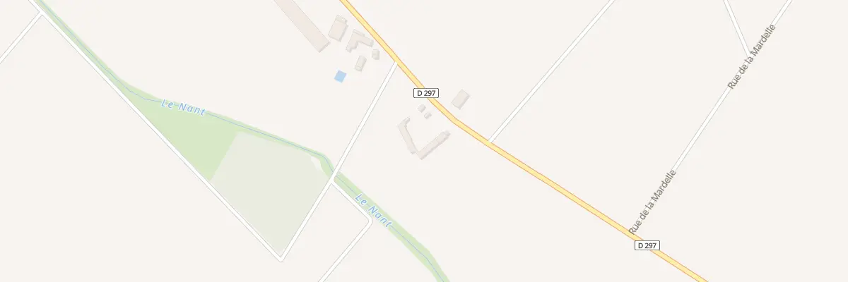 Plan du 101 Rte du Poteau à Bougy-lez-Neuville