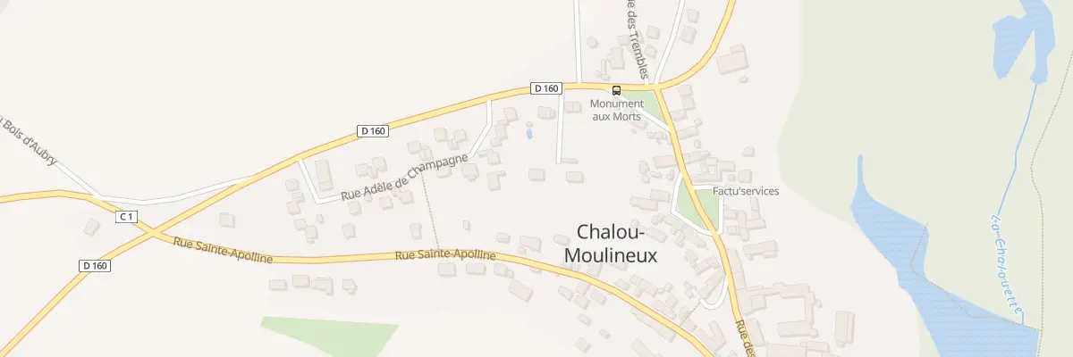 Plan du 3B Rue de Chardonnet à Chalou-Moulineux