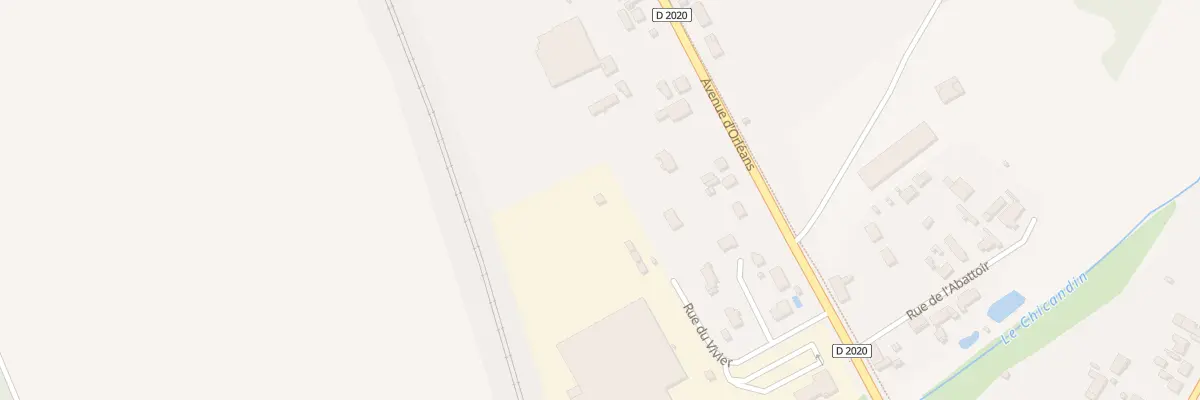 Plan du 42 Av d’Orléans à Lamotte-Beuvron