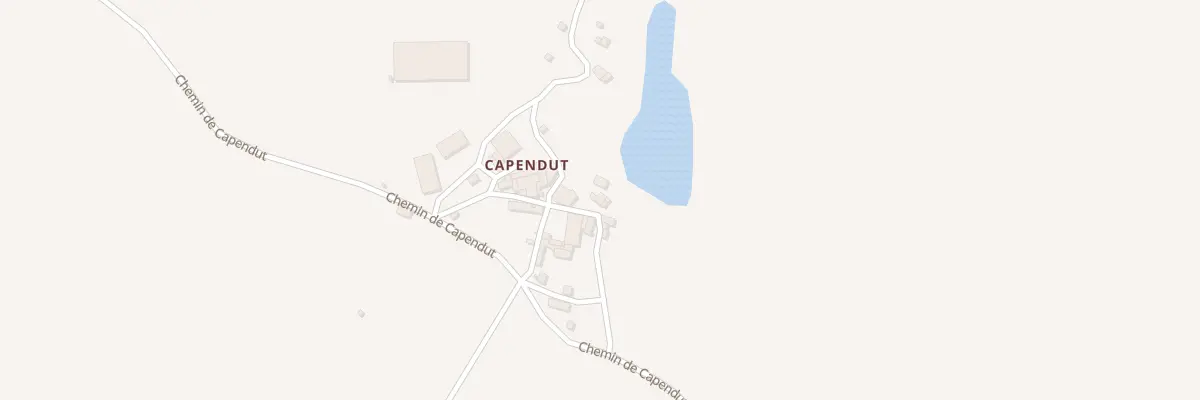 Plan du 5108 Capendut à Milhavet